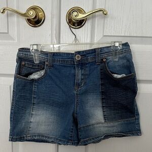 INC International Concepts Dark Blue Jean Shorts